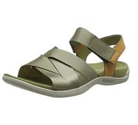 Merrell District Maya Backstrap, Sandali con Cinturino alla Caviglia Donna, Verde (Olive Drab), 38 EU