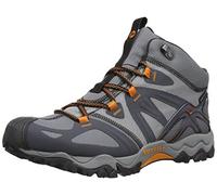 Merrell Grassbow Mid Sport Gore-Tex, Scarpe da Escursionismo Uomo, Grigio Grigio Scuro Arancione, 50 EU
