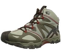 Merrell Grassbow Mid Sport GTX, Scarpe da Escursionismo e Trekking Uomo, Beige (Dark Taupe/Red), 45