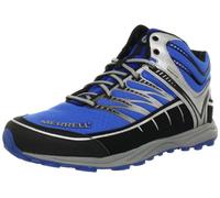 Merrell Mix Master Mid Waterproof Scarpe da Corsa da Uomo, Blu Apollo Argento, 44 EU