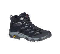 Merrell - Scarpe da escursionismo in GORE-TEX - Moab 3 Mid Gtx/Black/Grey per Uomo in Materiale Riciclato - Taglia 41,5 - Nero