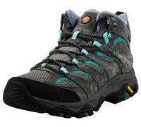 Merrell Moab 3 Mid Scarponi da trekking impermeabili da donna, Nuovo Granito/Marine, 9 Wide