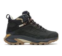 MERRELL Moab Speed 2 Ltr Mid Wp W - Donna - Nero - Taglia 38- modello 2025