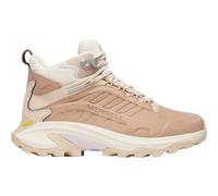 Scarponi Merrell Moab Speed 2 Leather Mid Waterproof rosa pallido beige donna - 37