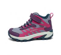 Baba kültéri cipő Merrell Moab Speed 2 Mid A/C Wtpf Berry UK 11 (Kid)