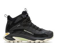 Merrell - Scarpe da trekking in Gore-Tex - Moab Speed 2 Mid Gtx W Black per Donne - Taglia 37 - Nero Nero 37