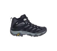 Merrell - Scarpe da escursionismo in GORE-TEX - Moab 3 Mid Gtx/Black/Grey per Uomo in Materiale Riciclato - Taglia 45 - Nero