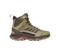 Merrell - Scarpe di escursionismo invernale impermeabile - Speed Strike 2 Thermo Mid WP W Olivine - Taglia 38,5 - Kaki