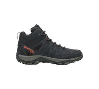 Merrell - Scarpe trekking di un giorno in GORE-TEX - Accentor 3 Sport Mid Gtx Black/Tangerine per Uomo in Pelle - Taglia 42 - Nero