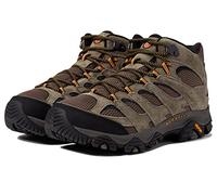Merrell, scarponcini da trekking Moab 3 Mid impermeabili da uomo, Noce, 9.5