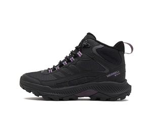 Merrell Speed Strike 2 GORE-TEX® Mid Walking Boots da donna, impermeabili e traspiranti, per attività all'aperto, escursionismo e trekking, Nero , 39 EU
