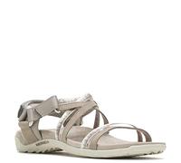 Merrell TERRAN 3 CUSH LATTICE, Sandalo Sportivo Donna, MOON, 38 EU