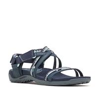 Merrell TERRAN 3 CUSH LATTICE, Sandalo Sportivo Donna, NAVY, 36 EU