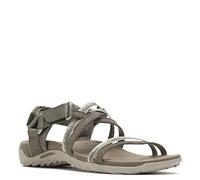 Merrell TERRAN 3 CUSH LATTICE, Sandalo Sportivo Donna, OLIVE, 36 EU