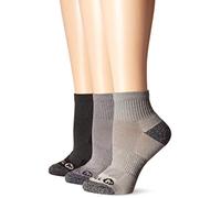 Merrell Women's 3 Pack Performance Cushion Quarter Socks