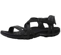 Merrell Women's Sandspur Rose Black Night Leather Sandal 8 M US