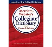 Merriam-Webster Merriam-Webster's Collegiate Dictionary, Elev (Copertina rigida)