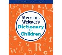 Merriam-Webster Merriam-Webster's Dictionary for Children (Tascabile)