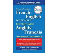 Merriam Webster's French-English Dictionary (Tascabile)