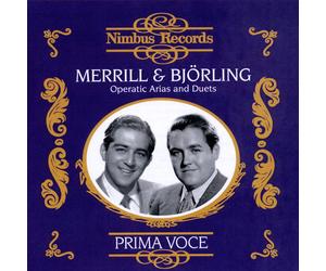 Merrill/Björling Operatic Arias and Duets (CD) Album