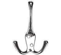 Merriway BH00829 Gancio Appendiabiti Triplo, Bianco
