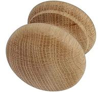 Merriway BH01105 Pomelli per Porta, Bianco, 40 mm, Set di 4 Pezzi