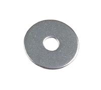 Merriway BH02058 Rondella Piatta, Bianco, 38 Dia x 6 mm Hole, Set di 10 Pezzi