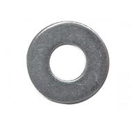 Merriway BH02071 Rondella Piatta, Bianco, 19 x 6 mm, Set di 10 Pezzi