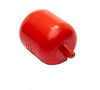 Merriway BH02947 Valvola a Galleggiante per Cassetta WC, Attacco Filettato, Ottone, Rosso