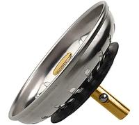 Merriway BH03124 Griglia a Cestello per Scarichi in Acciaio Inossidabile, Bianco