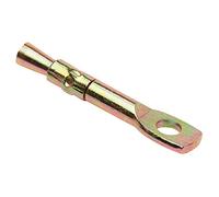 Merriway BH03981 Capocorda per Sartiame e Cavi Tiranti M6 con Collare a Espansione e Testa Forata per Ancoraggio su Calcestruzzo, Giallo, 60 Pieces, Set di 60 Pezzi