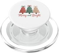 Merry and Bright - Merry Christmas - Party - Natale - Divertente PopSockets PopGrip per MagSafe