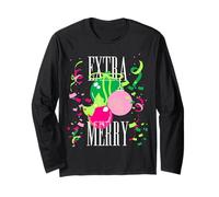 Merry And Bright Southern Prep Simply Christmas Maglia a Manica