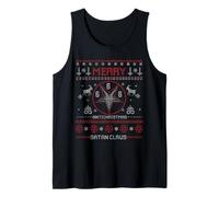 Merry Anti Christmas Satana Claus Gothic Brutto Natale Canotta