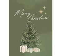 Merry & Bright: A Simple Lined Notebook for Christmas Lovers: Festive and Functional for Everyday Use