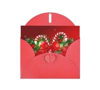 Merry Christmas 1 stampa Love Buckle carta perlata, regali per biglietti di compleanno con foglio accessori, biglietto per appunti, busta