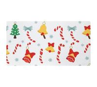 Merry Christmas-81 - Tappetini da cucina deluxe per pavimento, lavabili in lavatrice e impermeabili, ad asciugatura rapida, antiscivolo, con design retrò vintage