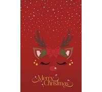 Merry Christmas: A Festive Notebook to Capture Holiday Cheer: 160 Pages for Notes, Lists, Memories, and Christmas Joy