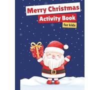 Merry Christmas Activity Book for Kids
