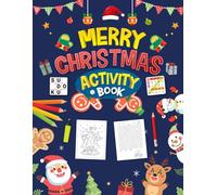 Merry Christmas Activity Book For Teens: Holiday Mixed Activities Puzzles Book for Teens | Word Search, Coloring, Word Scramble, Sudoku, Mazes & More!