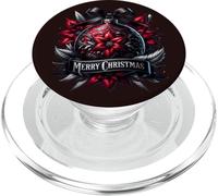 Merry Christmas Balls For Goth Mom And Grandma Gothic Xmas PopSockets PopGrip per MagSafe