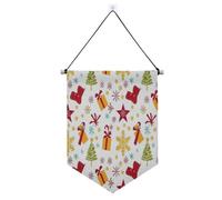 Merry Christmas Box Stars Surprise Socks banner per appendere con asta telescopica cantiere banner appeso a parete decorazioni per feste per Festival & giorno speciale suministros para fiesta de a?o