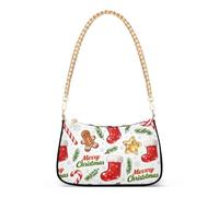 Merry Christmas Brown Gingerbread Trendy catena borse a tracolla per le donne borse a tracolla per le madri