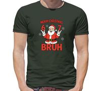 Merry Christmas Bruh - T-Shirt - Sei Sette 6 7 Meme Brainrot Funny Natale