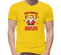 Merry Christmas Bruh - T-Shirt - Sei Sette 6 7 Meme Brainrot Funny Natale