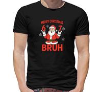 Merry Christmas Bruh - T-Shirt - Sei Sette 6 7 Meme Brainrot Funny Natale