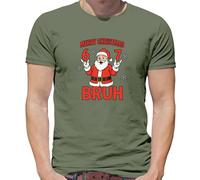 Merry Christmas Bruh - T-Shirt - Sei Sette 6 7 Meme Brainrot Funny Natale