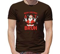 Merry Christmas Bruh - T-Shirt - Sei Sette 6 7 Meme Brainrot Funny Natale