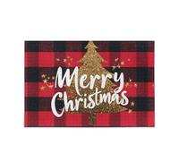 Merry Christmas Buffalo Plaid Rosso Puzzle per adulti Puzzle per adulti Brain Teasing Divertente e perfetto Wall Art Giochi divertenti I migliori regali per la tua famiglia Puzzle per adulti 1000