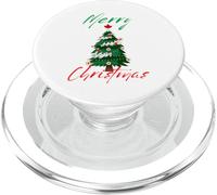 Merry Christmas Canada Canadian Christmas Tree Uomini Donne PopSockets PopGrip per MagSafe